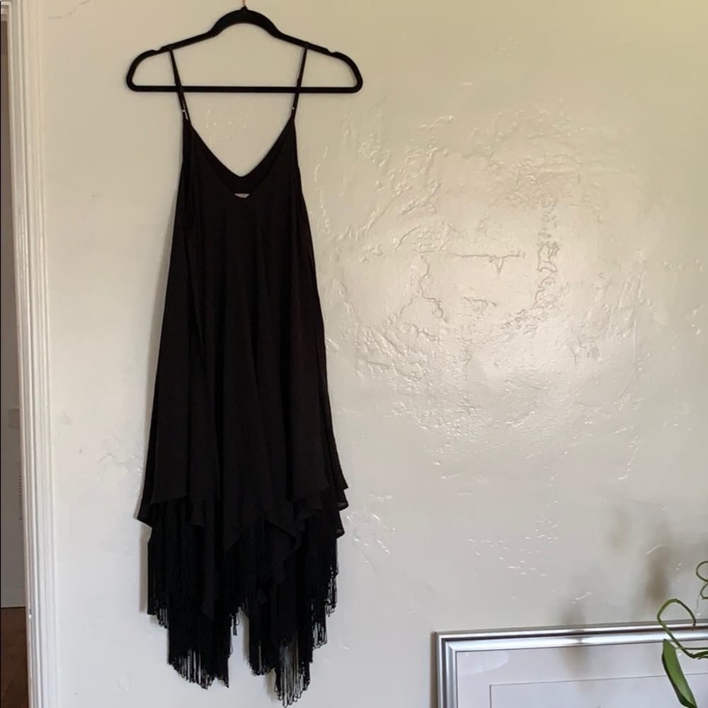Chiffon Fringe dress